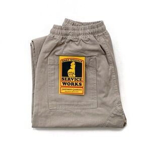 Service Works Classic Chef Pants - Stone Khaki